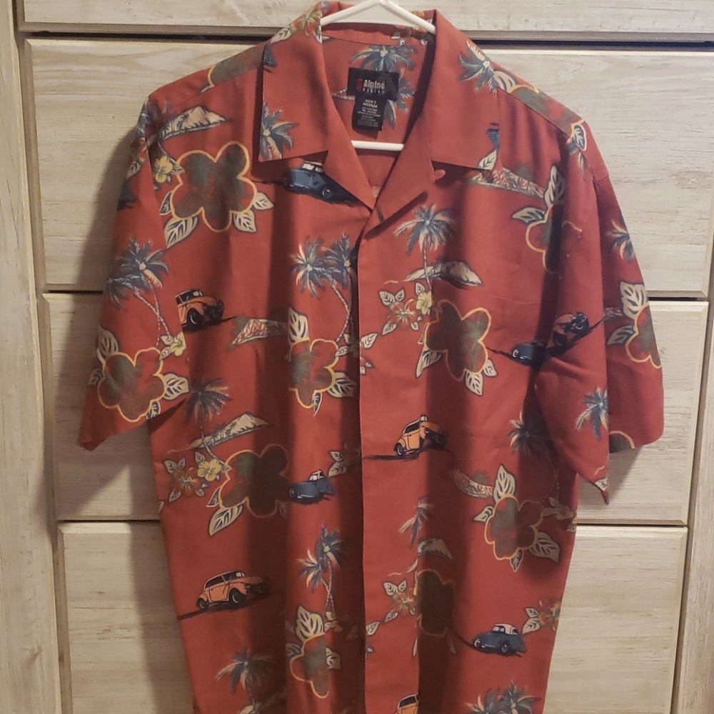 Hawaiian print shirt